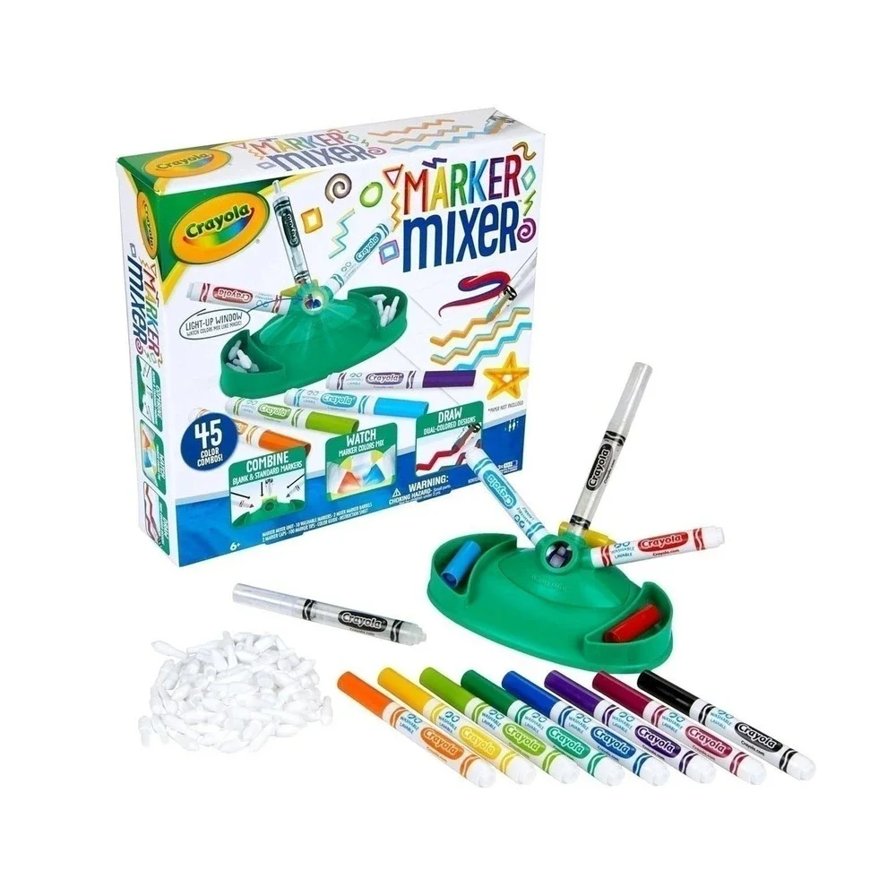 Crayola Marker Mixer Create Dual Colored Markers 45 Color Combos Art Kit ~ New!‎